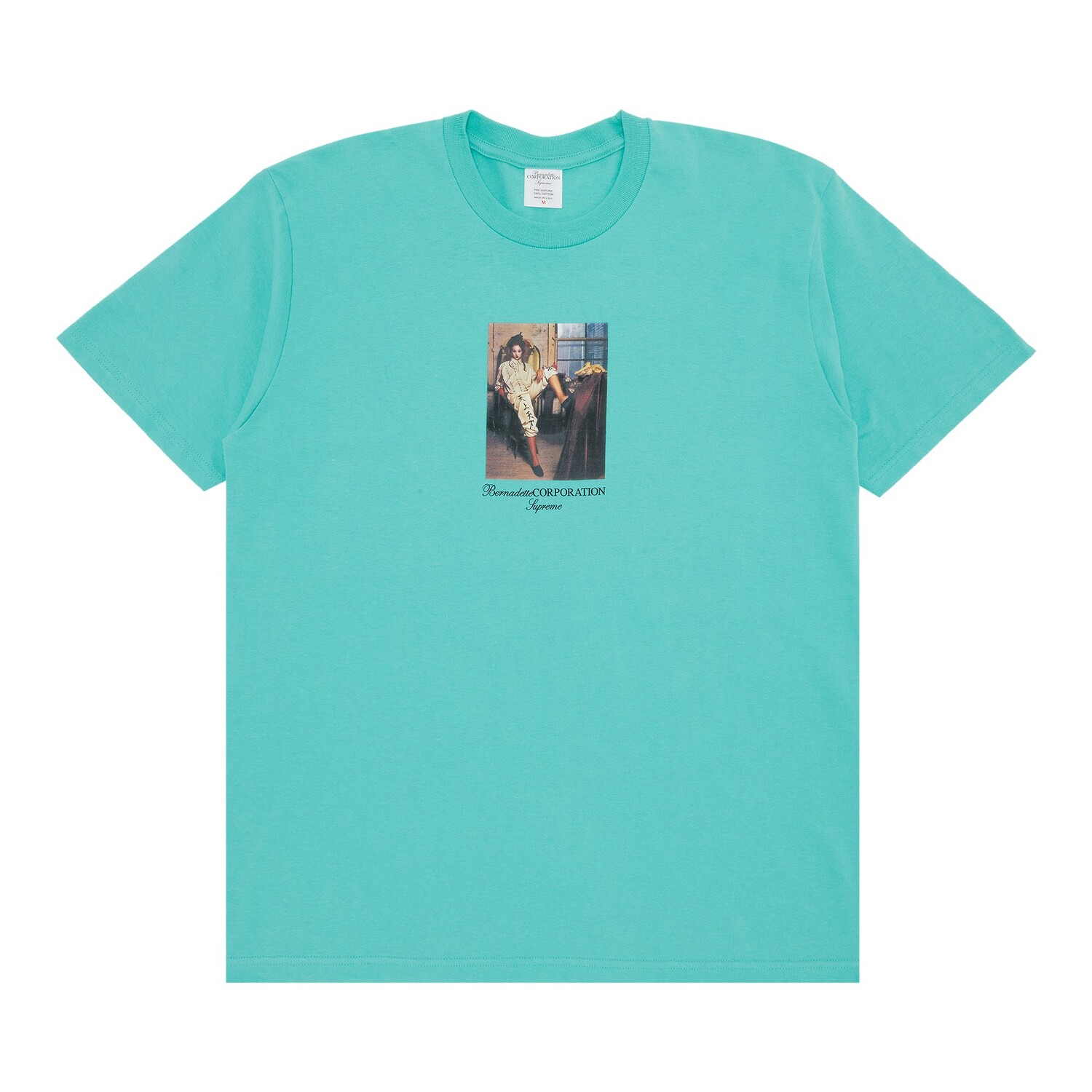 Футболка Supreme x Bernadette Corporation, бирюзовая, Зеленый, Футболка Supreme x Bernadette Corporation, бирюзовая
Футболка Supreme x Bernadette Corporation, бирюзовая, Зеленый, Футболка Supreme x Bernadette Corporation, бирюзовая