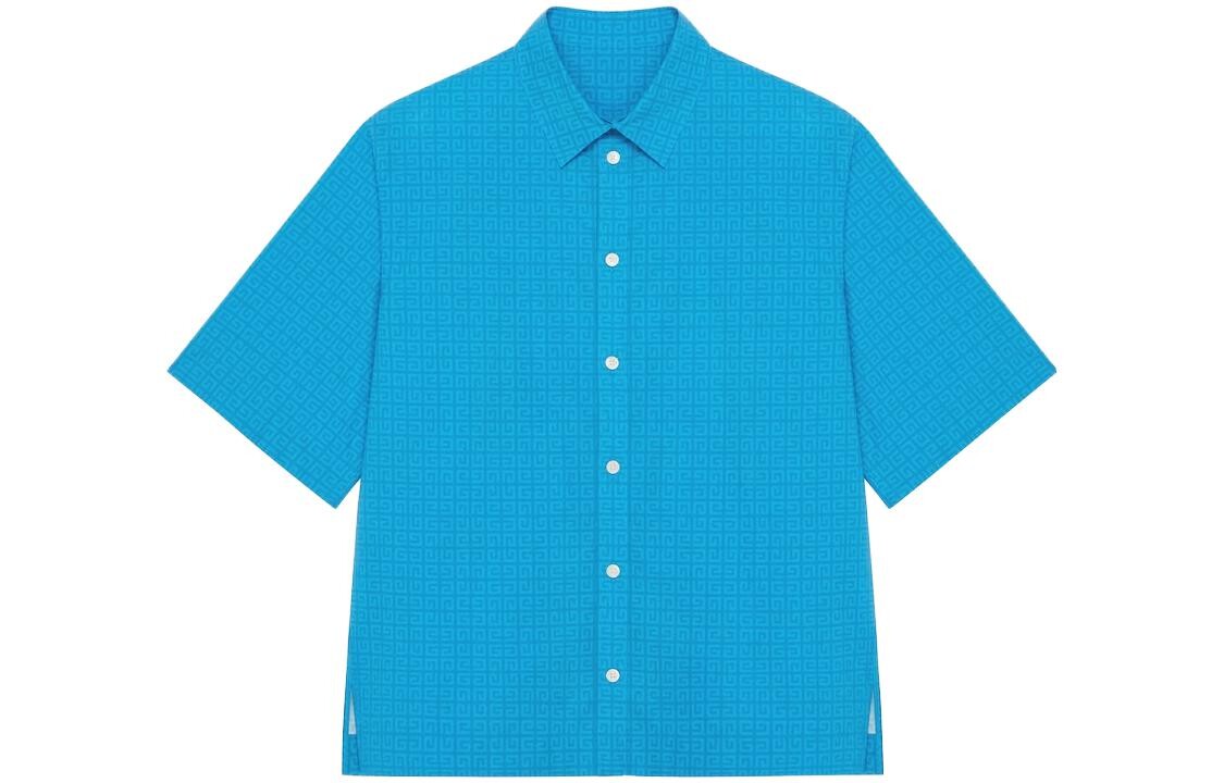 Рубашка мужская небесно-голубая Givenchy, голубой
Рубашка мужская небесно-голубая Givenchy, голубой