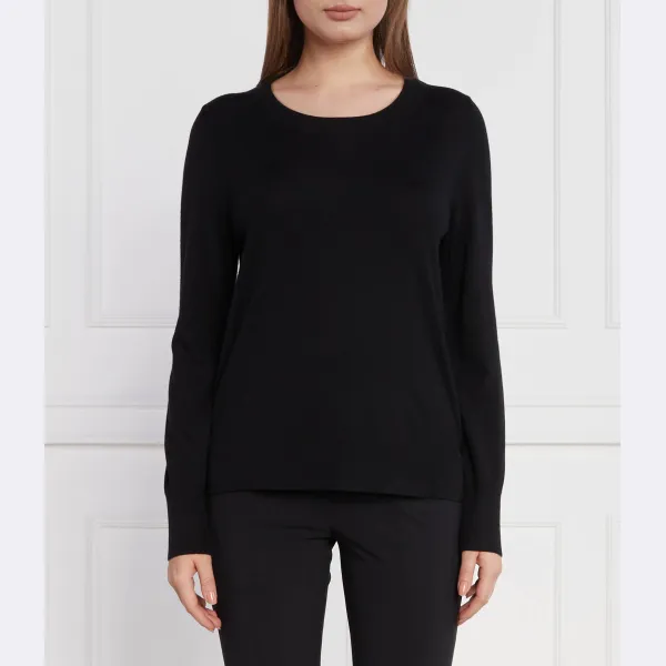 Свитер повседневного кроя с добавлением шерсти и кашемира Marc Cain, черный
Свитер повседневного кроя с добавлением шерсти и кашемира Marc Cain, черный