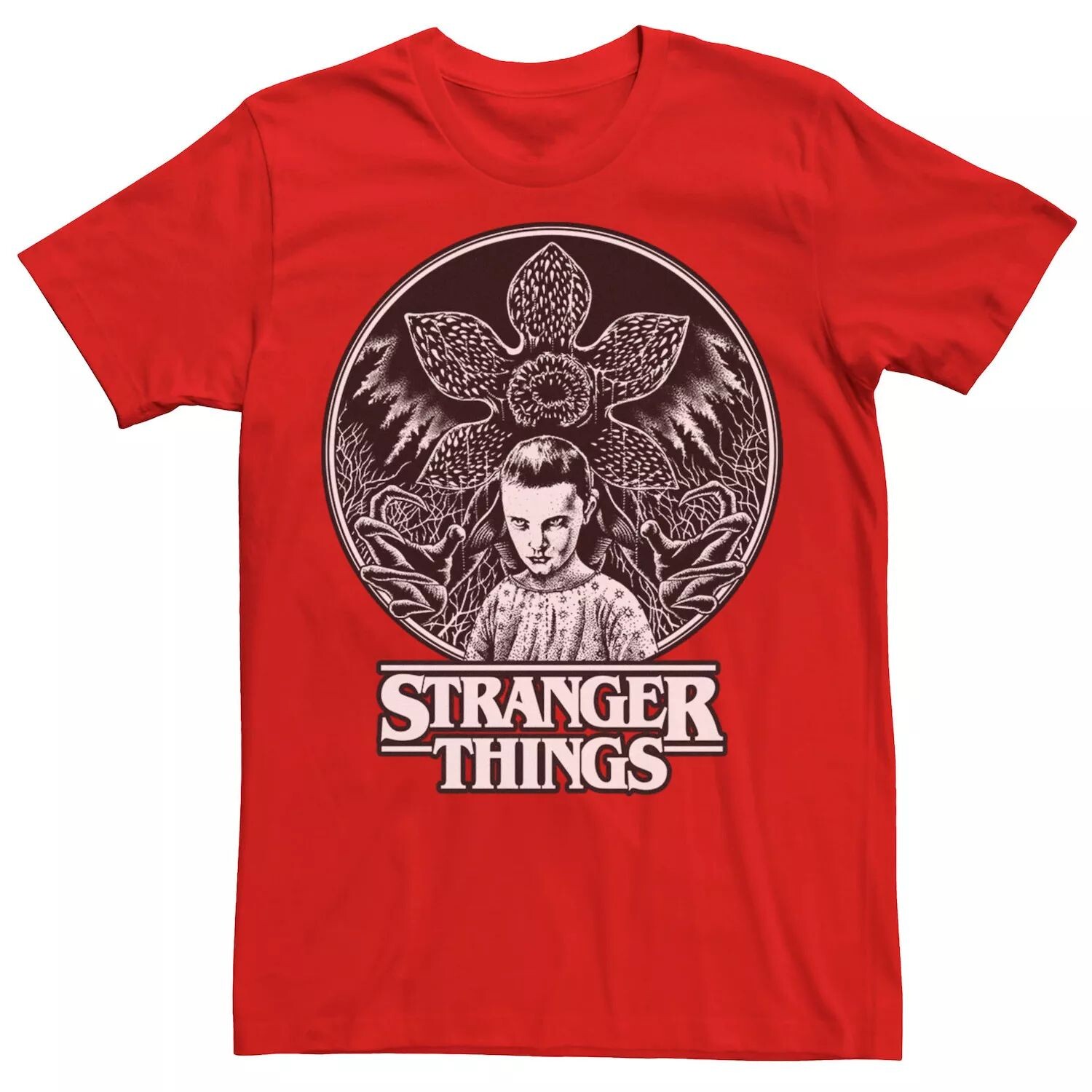 Мужская футболка Netflix Stranger Things Eleven и Demogorgon Circle Licensed Character
Мужская футболка Netflix Stranger Things Eleven и Demogorgon Circle Licensed Character