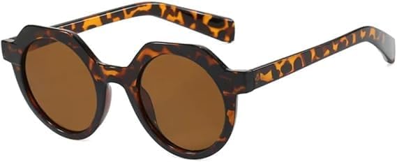 Солнцезащитные очки для мужчин и женщин - защита UV400 - круглые линзы с градиентным покрытием и заклепками в стиле панк для занятий спортом на открытом воздухе и вождения QWBSER, 6
Солнцезащитные очки для мужчин и женщин - защита UV400 - круглые линзы с градиентным покрытием и заклепками в стиле панк для занятий спортом на открытом воздухе и вождения QWBSER, 6