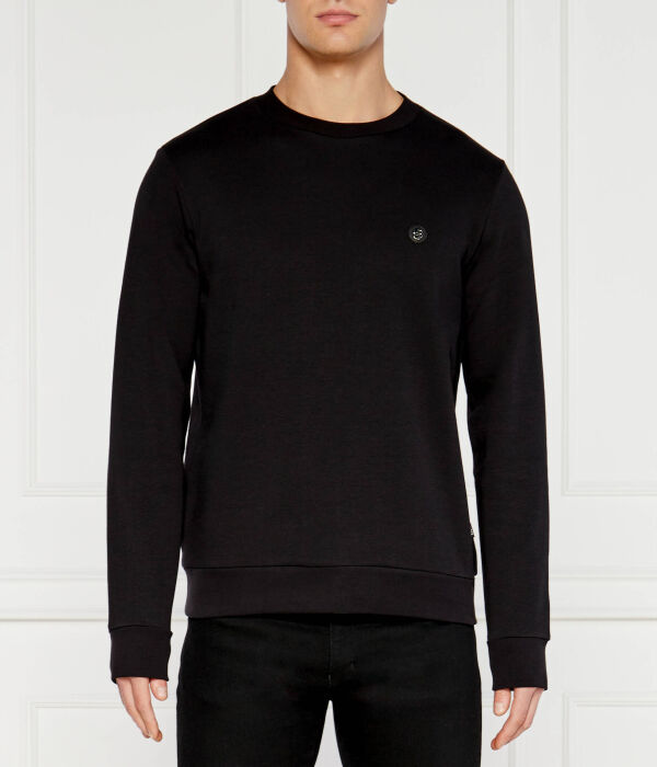 Толстовка мужская Boss с круглым воротником, черный
Толстовка мужская Boss с круглым воротником, черный