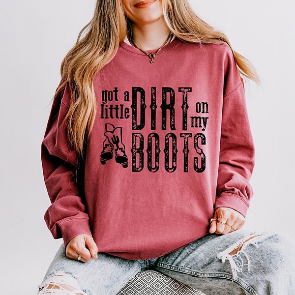 Легкий свитшот с эффектом поношенности Got a little dirt on my boots Simply Sage Market, Crimson, Зеленый, Легкий свитшот с эффектом поношенности Got a little dirt on my boots Simply Sage Market, Crimson
Легкий свитшот с эффектом поношенности Got a little dirt on my boots Simply Sage Market, Crimson, Зеленый, Легкий свитшот с эффектом поношенности Got a little dirt on my boots Simply Sage Market, Crimson