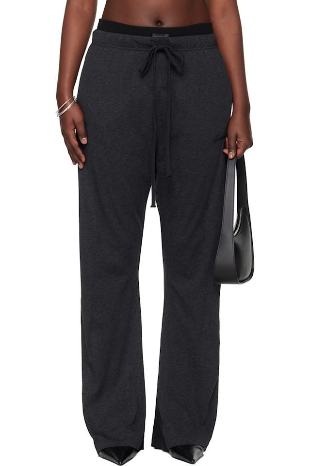 Fear Of God Essentials Серые праздничные трикотажные брюки-клеш для отдыха
Fear Of God Essentials Серые праздничные трикотажные брюки-клеш для отдыха