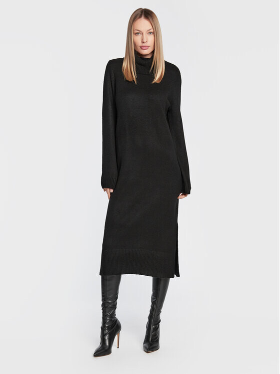 Трикотажное платье обычного кроя Only, черный
Трикотажное платье обычного кроя Only, черный