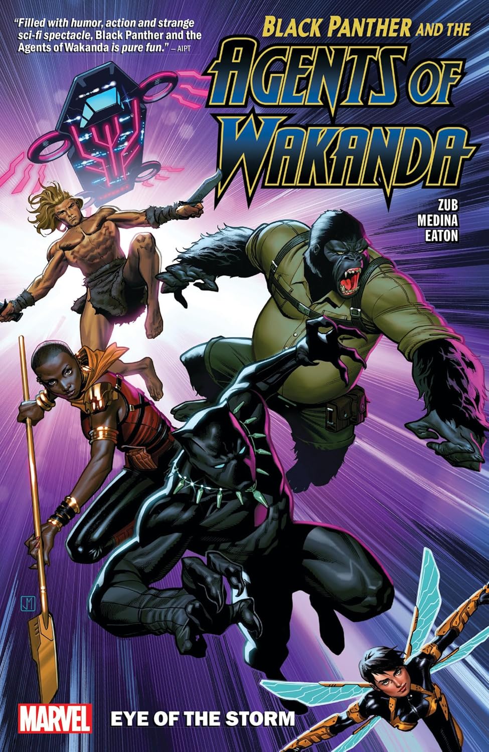 BLACK PANTHER AND THE AGENTS OF WAKANDA VOL. 1: EYE OF THE STORM (Marvel Universe)
BLACK PANTHER AND THE AGENTS OF WAKANDA VOL. 1: EYE OF THE STORM (Marvel Universe)
