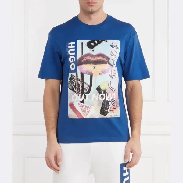 Футболка «Наркадо» стандартного кроя Hugo, синий
Футболка «Наркадо» стандартного кроя Hugo, синий
