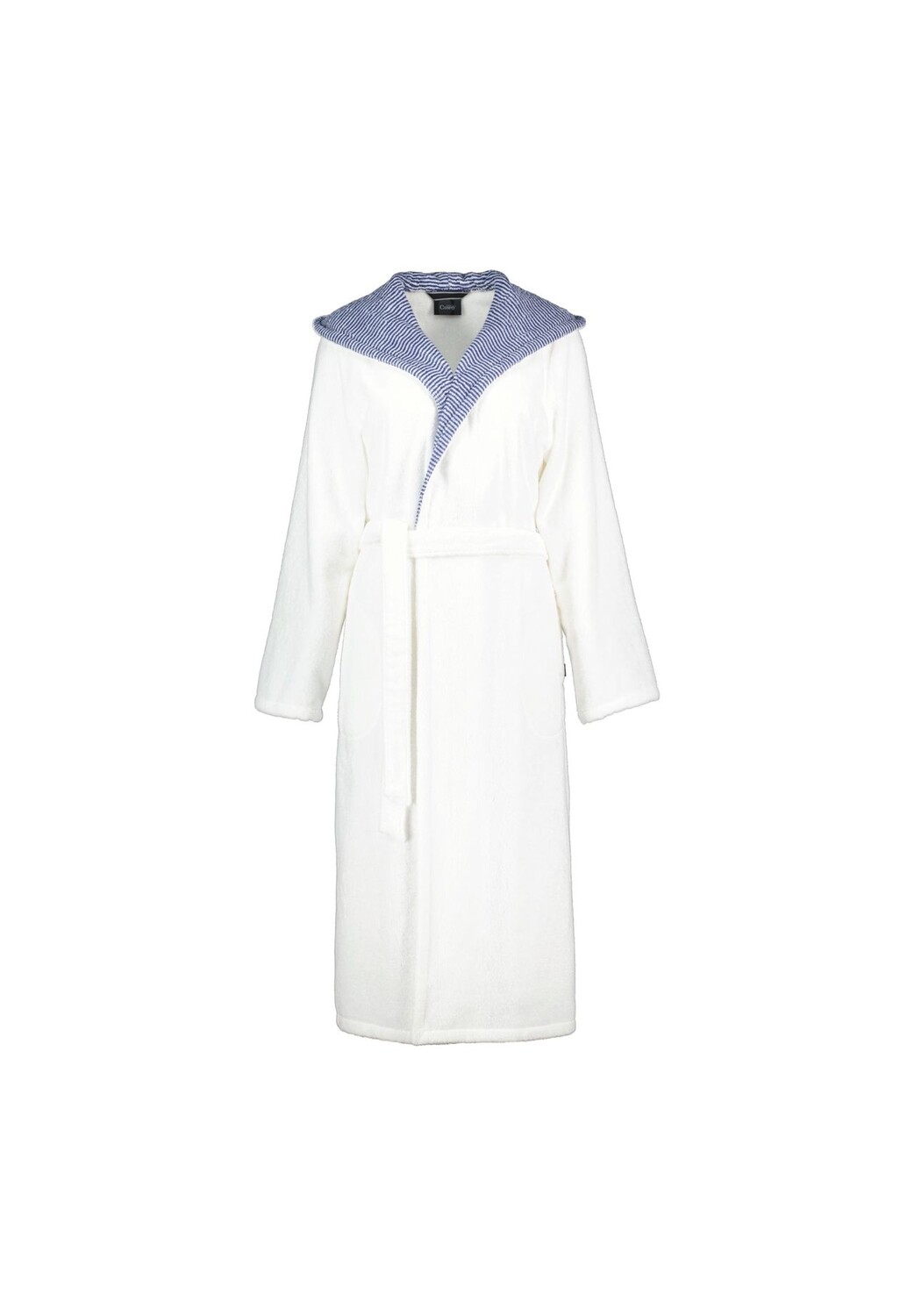 Халат женский с капюшоном Classic 4345 бело-синий - 601 Cawö, белый
Халат женский с капюшоном Classic 4345 бело-синий - 601 Cawö, белый