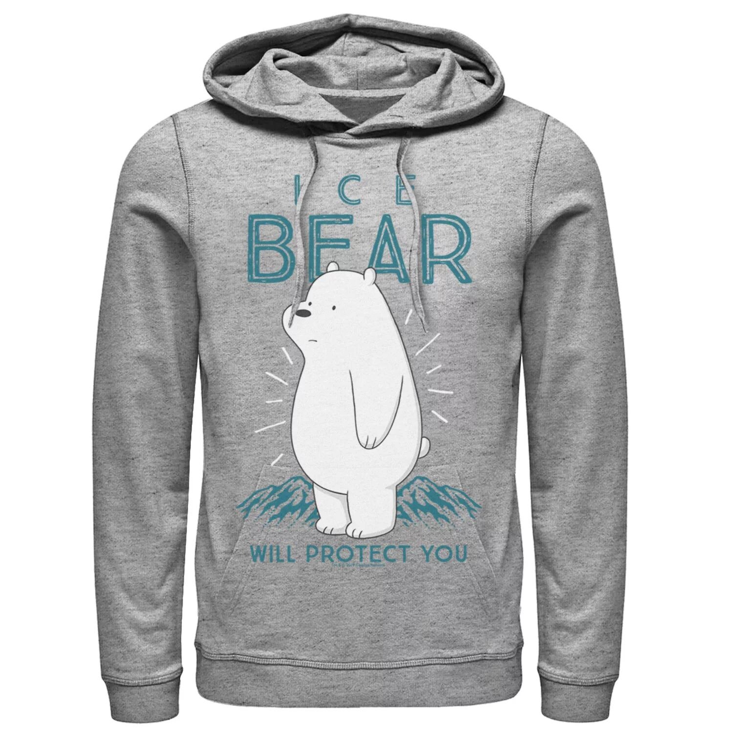 Мужская толстовка с капюшоном CN We Bare Bears Ice Bear Will Protect You Licensed Character 
Мужская толстовка с капюшоном CN We Bare Bears Ice Bear Will Protect You Licensed Character