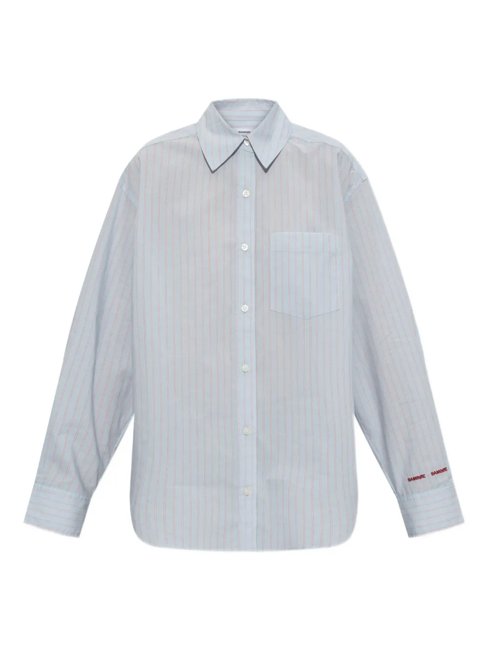 Полосатая рубашка Salova с карманом Samsoe Samsoe, синий
Полосатая рубашка Salova с карманом Samsoe Samsoe, синий