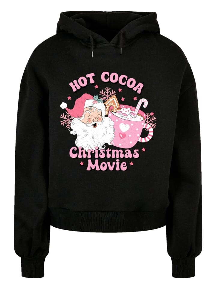 Пуловер F4NT4STIC Oversized Hoody Hot Cocoa and Weihnachten Movies Cozy, черный
Пуловер F4NT4STIC Oversized Hoody Hot Cocoa and Weihnachten Movies Cozy, черный