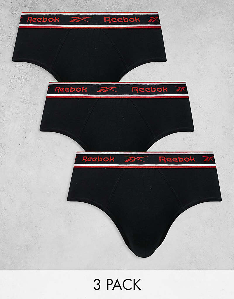 Черные трусы Reebok Clancy из трех штук
Черные трусы Reebok Clancy из трех штук