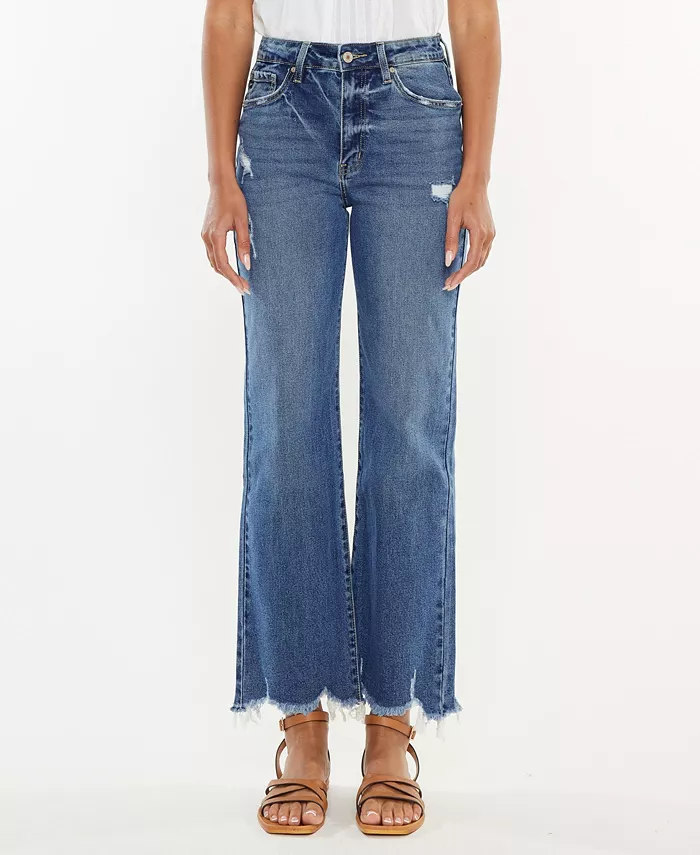 Женские узкие джинсы с высокой талией и широкими штанинами Kancan, синий
Женские узкие джинсы с высокой талией и широкими штанинами Kancan, синий