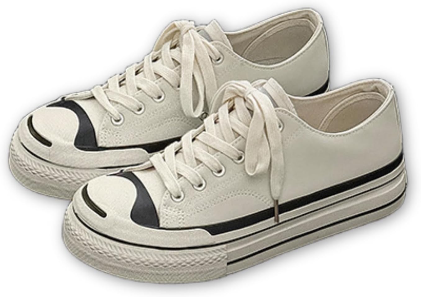 Ретро кроссовки на платформе для женщин, черно-белые, с чистыми линиями, толстой подошвой, большого размера, для скейтборда, повседневной ходьбы и бега Ojqih
Ретро кроссовки на платформе для женщин, черно-белые, с чистыми линиями, толстой подошвой, большого размера, для скейтборда, повседневной ходьбы и бега Ojqih