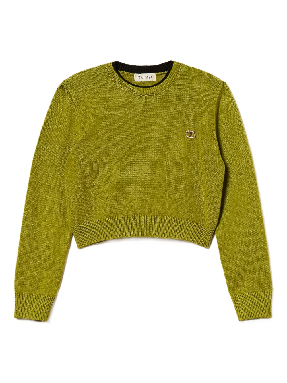 Свитер с логотипом Twinset Kids, зеленый
Свитер с логотипом Twinset Kids, зеленый