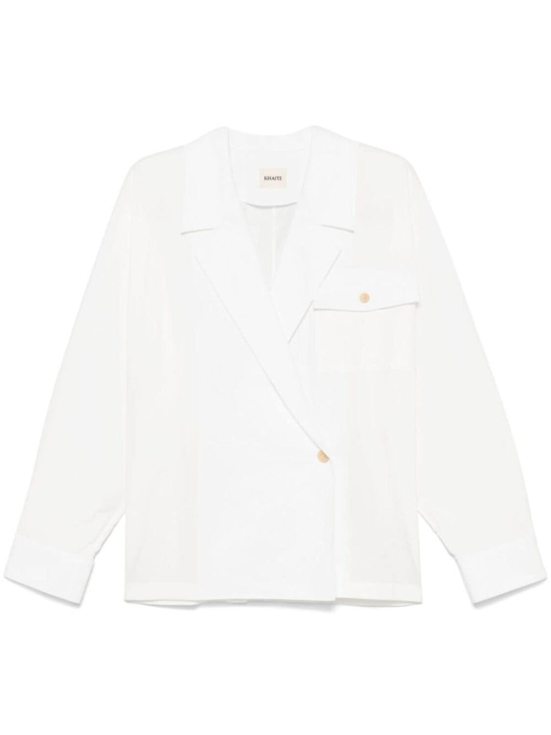 KHAITE рубашка Garth, белый 
KHAITE рубашка Garth, белый