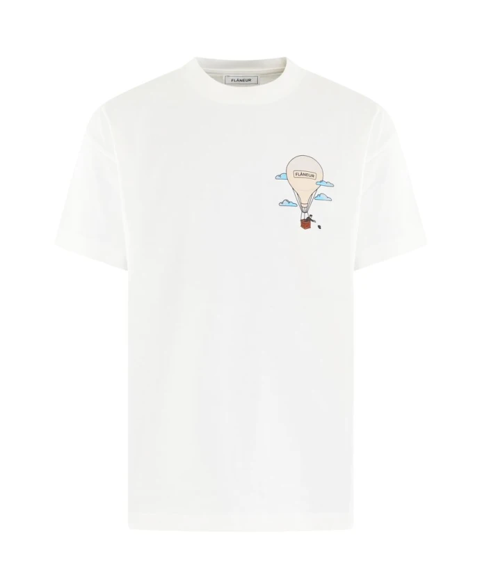 Белая футболка Aeronautique FlãNeur, белый
Белая футболка Aeronautique FlãNeur, белый