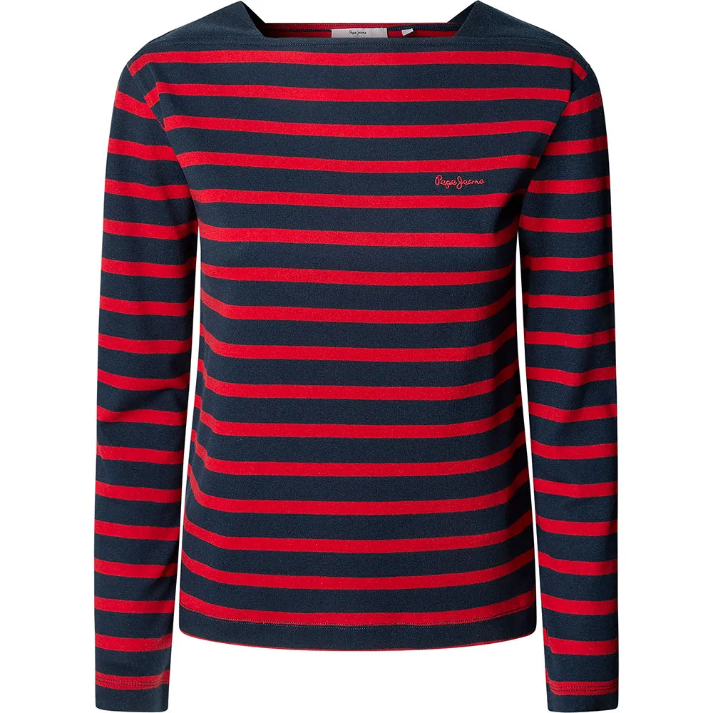 Лонгслив Pepe Jeans Betty, красный 
Лонгслив Pepe Jeans Betty, красный