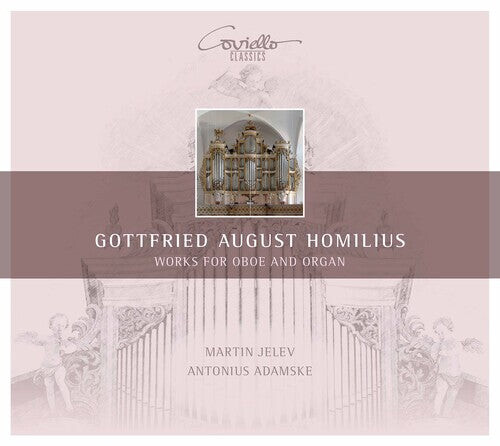 CD диск Homilius / Jelev / Adamske: Works for Oboe & Organ
CD диск Homilius / Jelev / Adamske: Works for Oboe & Organ