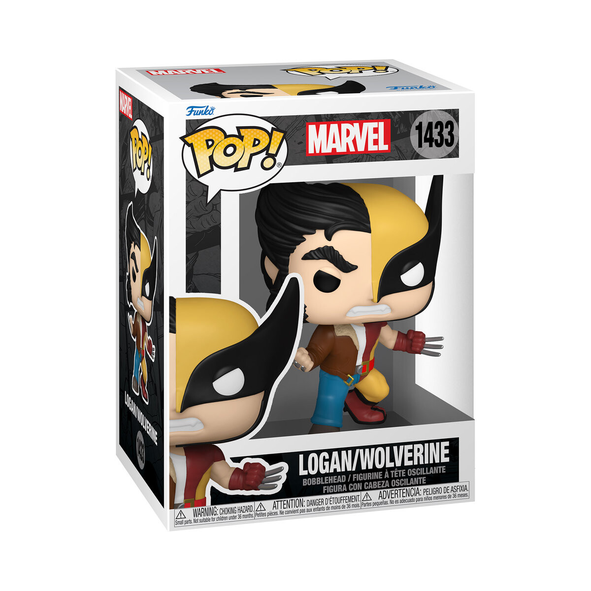 POP Marvel: Сплит — Росомаха/Логан Funko POP!
POP Marvel: Сплит — Росомаха/Логан Funko POP!