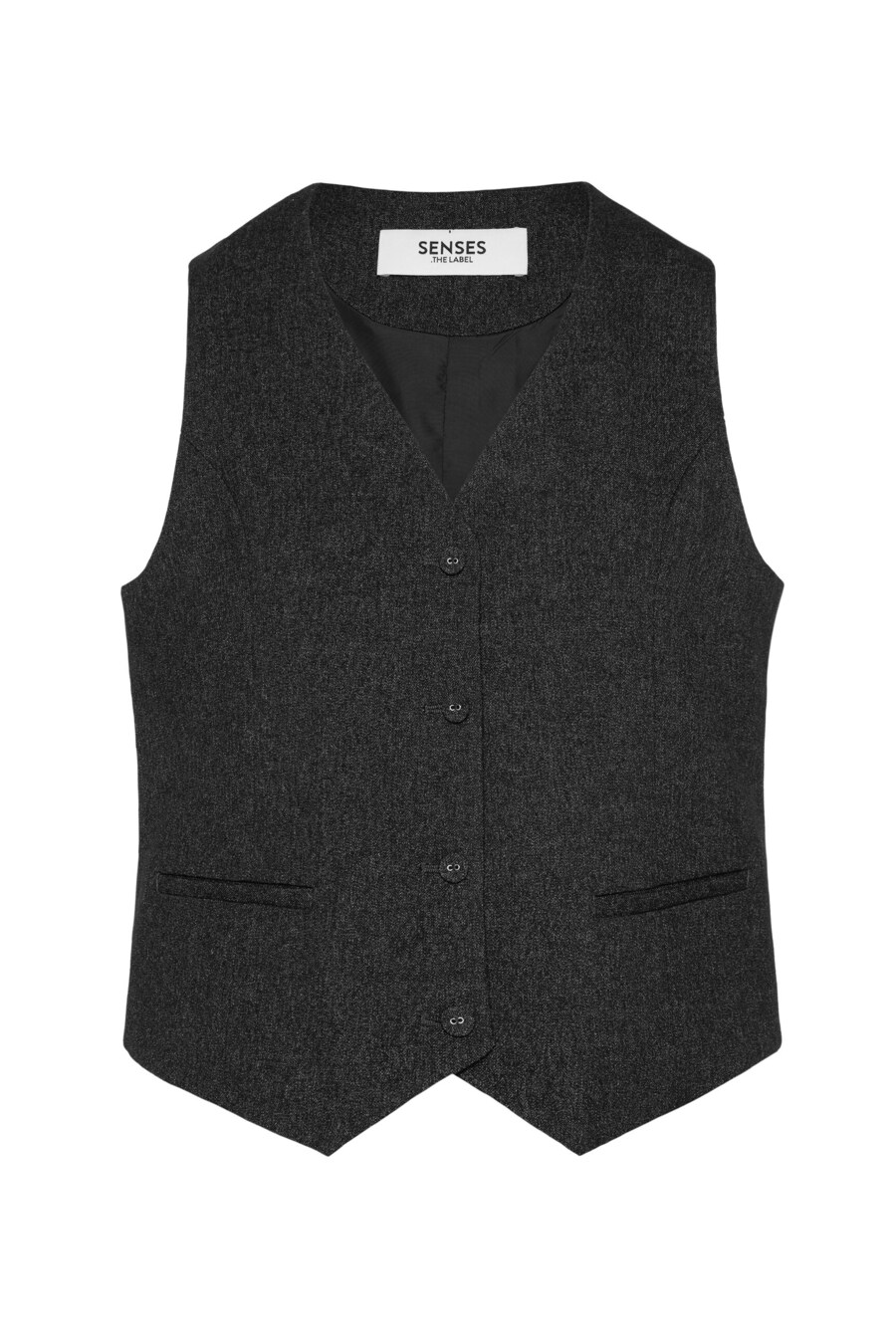 Вязаный жилет SENSES.THE LABEL, черный
Вязаный жилет SENSES.THE LABEL, черный