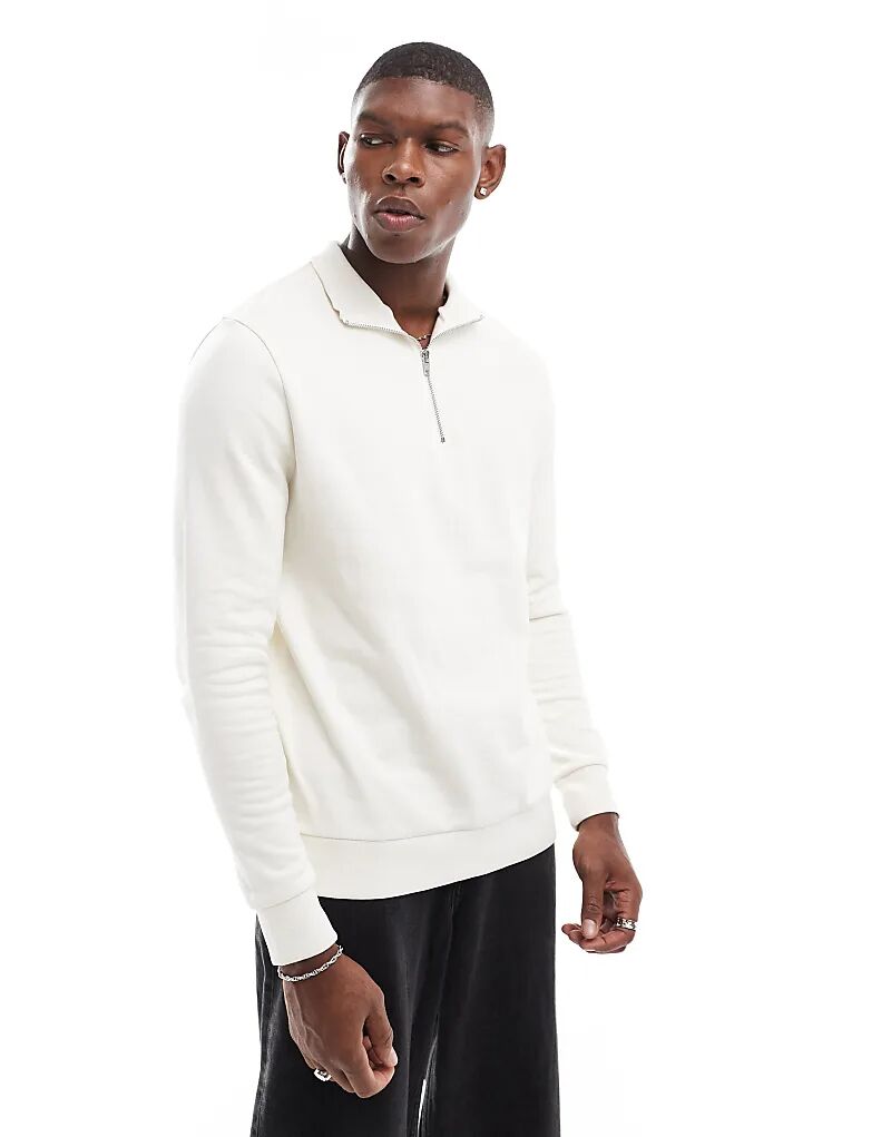 Толстовка Essential с застежкой-молнией на половину длины в цвете Stone ASOS DESIGN
Толстовка Essential с застежкой-молнией на половину длины в цвете Stone ASOS DESIGN