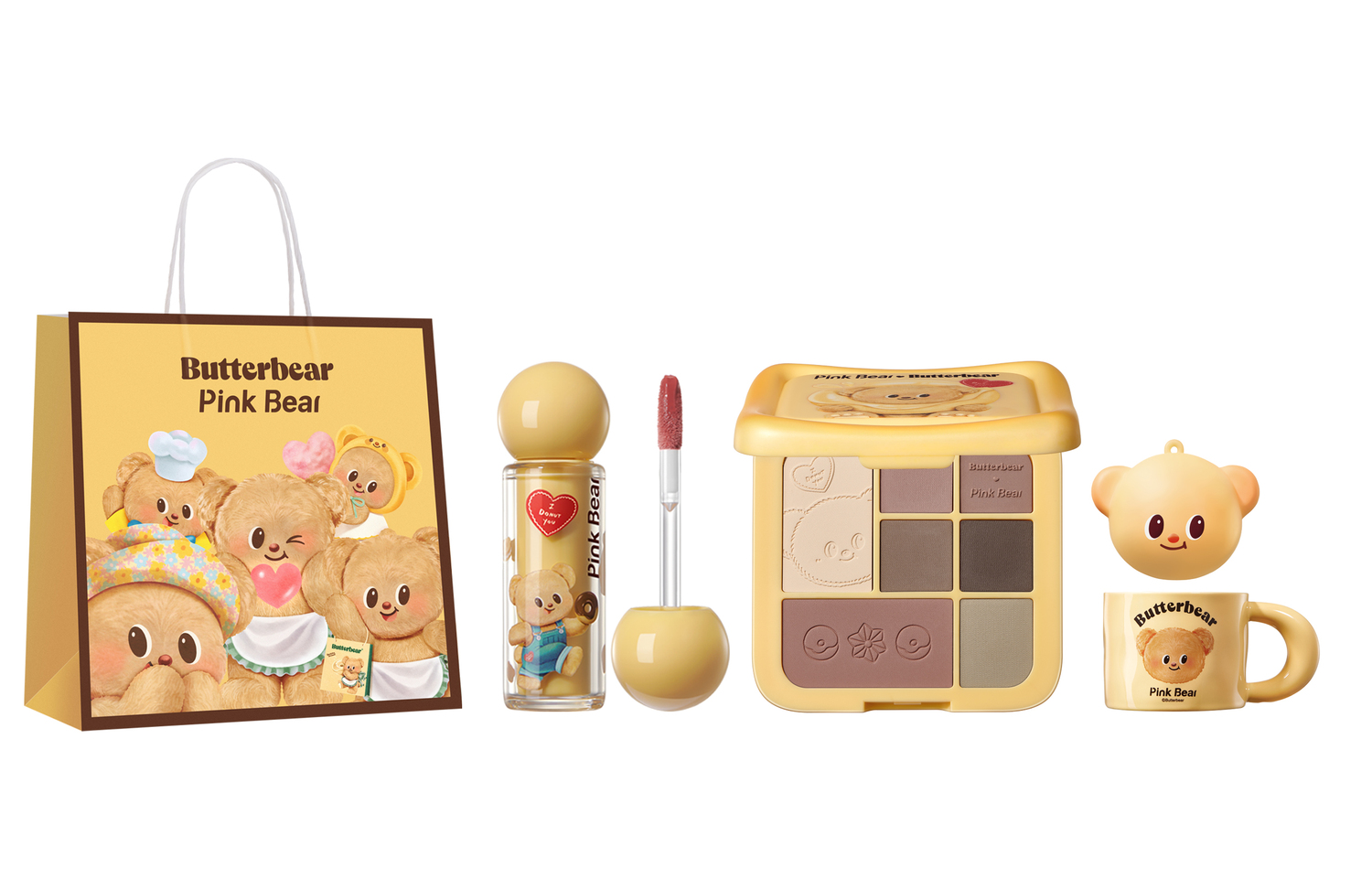 Набор косметики для женщин Pink Bear
Набор косметики для женщин Pink Bear