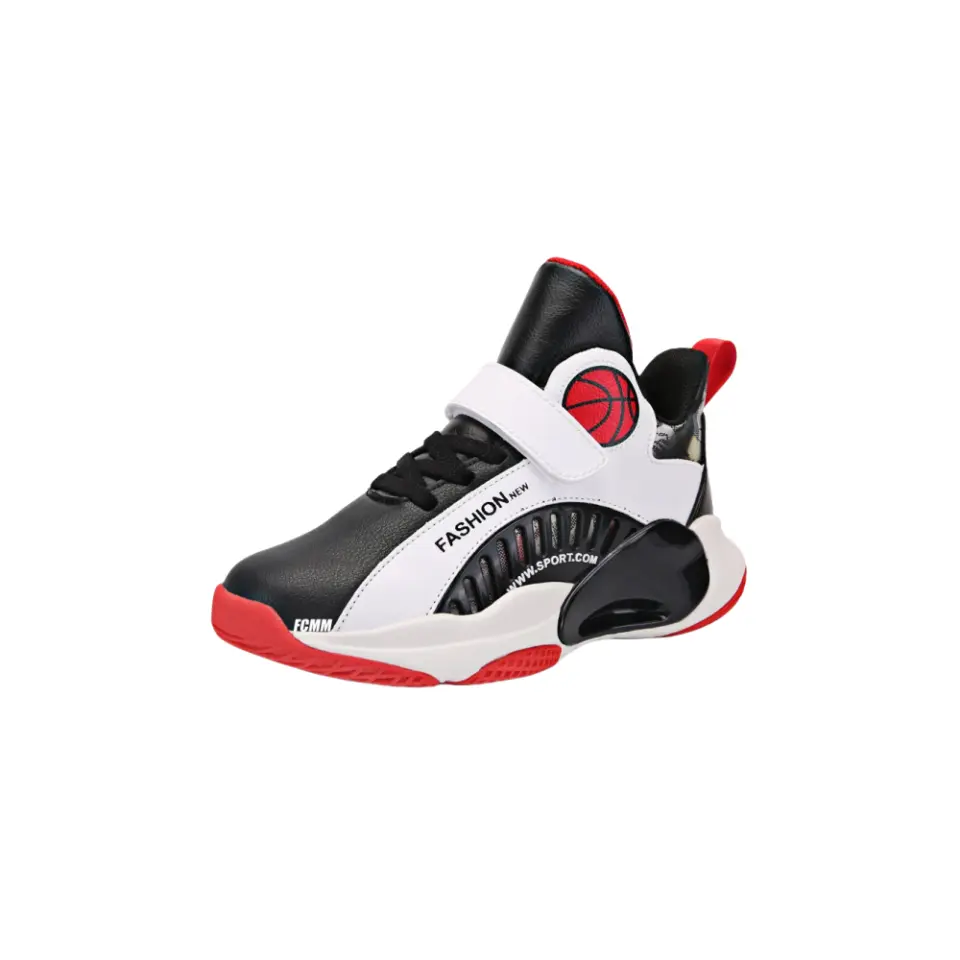 Дышащие противоскользящие баскетбольные кроссовки для детей FCMM, черный/красный
Дышащие противоскользящие баскетбольные кроссовки для детей FCMM, черный/красный