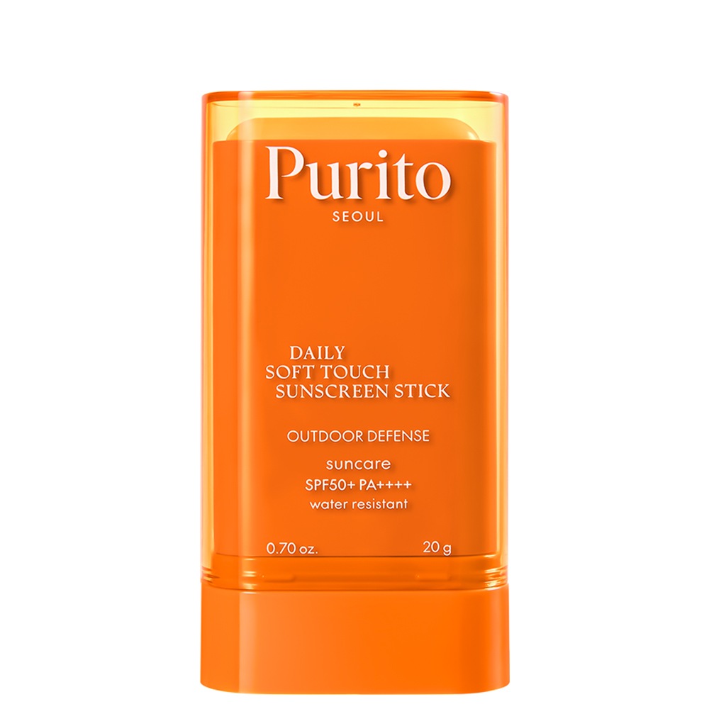 Солнцезащитный крем daily soft touch sunscreen stick Purito, объем 20 мл
Солнцезащитный крем daily soft touch sunscreen stick Purito, объем 20 мл
