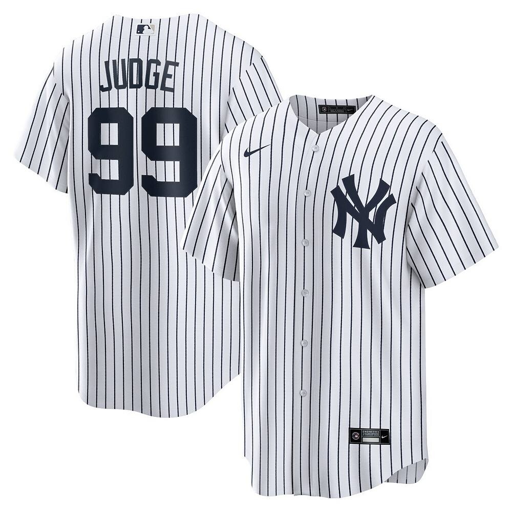 Мужская домашняя футболка Nike Aaron Judge White New York Yankees с именем игрока, цвет Ynk White
Мужская домашняя футболка Nike Aaron Judge White New York Yankees с именем игрока, цвет Ynk White