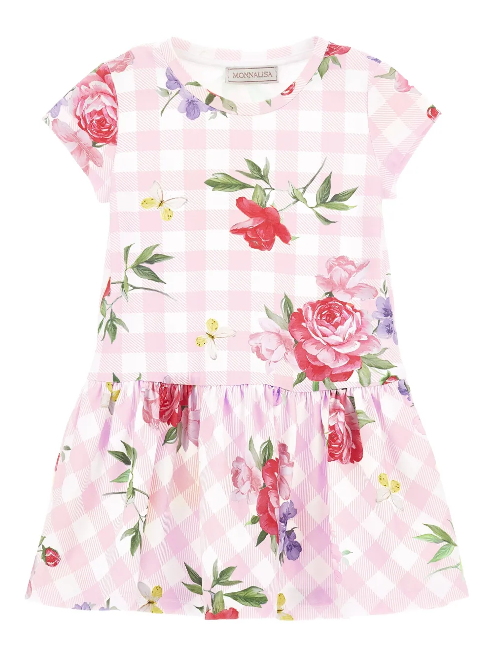 Платье в клетку Monnalisa, розовый
Платье в клетку Monnalisa, розовый