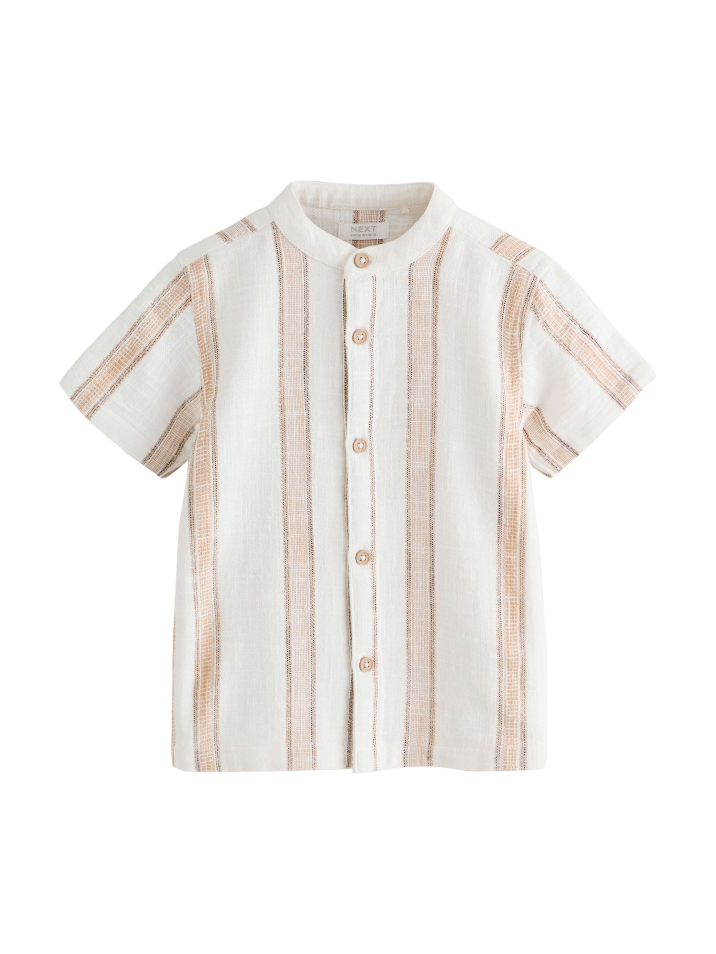 Next Рубашка на пуговицах Regular fit в цвете Ecru
Next Рубашка на пуговицах Regular fit в цвете Ecru