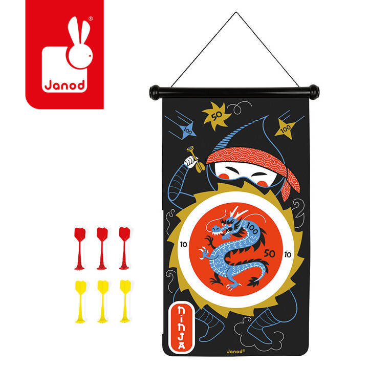 Janod, игра «Магнитный дартс ниндзя»
Janod, игра «Магнитный дартс ниндзя»