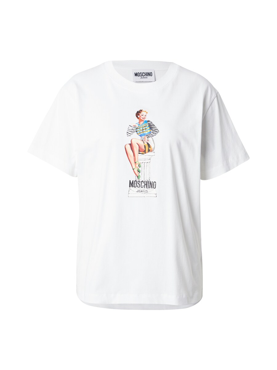 Рубашка Moschino Jeans, белый
Рубашка Moschino Jeans, белый