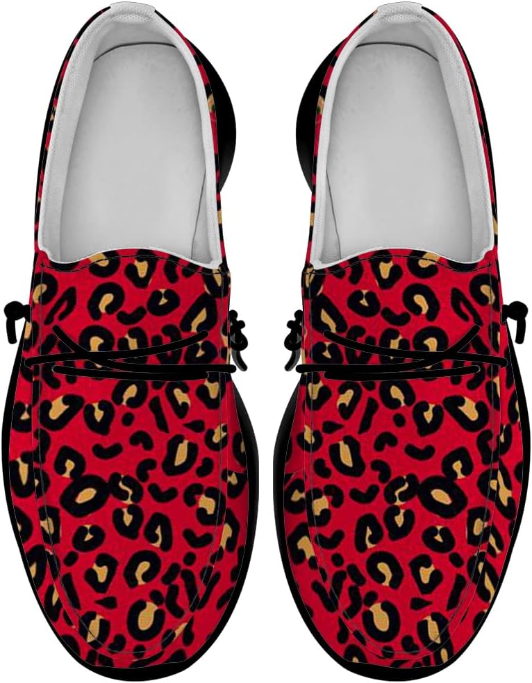 Лоферы Quorax с леопардовым принтом для женщин и мужчин, слипоны, обувь для ходьбы, подарки для женщин и мужчин, черный/красный
Лоферы Quorax с леопардовым принтом для женщин и мужчин, слипоны, обувь для ходьбы, подарки для женщин и мужчин, черный/красный