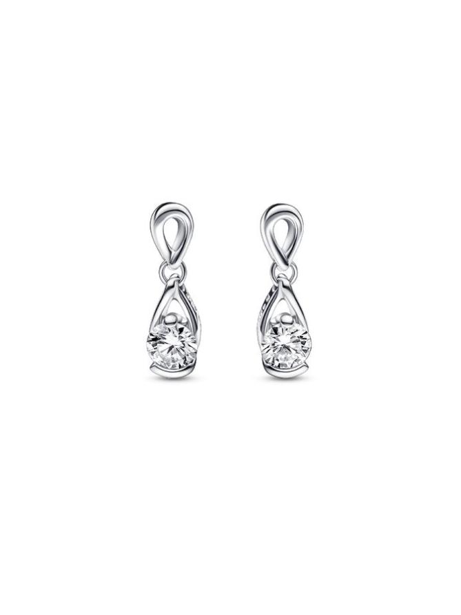 Серьги Pandora Infinite Sterling Silver Lab-grown Diamond Drop Earrings, стерлинговое серебро
Серьги Pandora Infinite Sterling Silver Lab-grown Diamond Drop Earrings, стерлинговое серебро