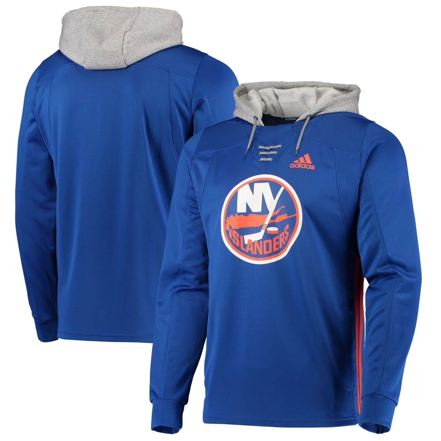Мужской пуловер с капюшоном Royal New York Islanders Skate Lace AEROREADY adidas
Мужской пуловер с капюшоном Royal New York Islanders Skate Lace AEROREADY adidas