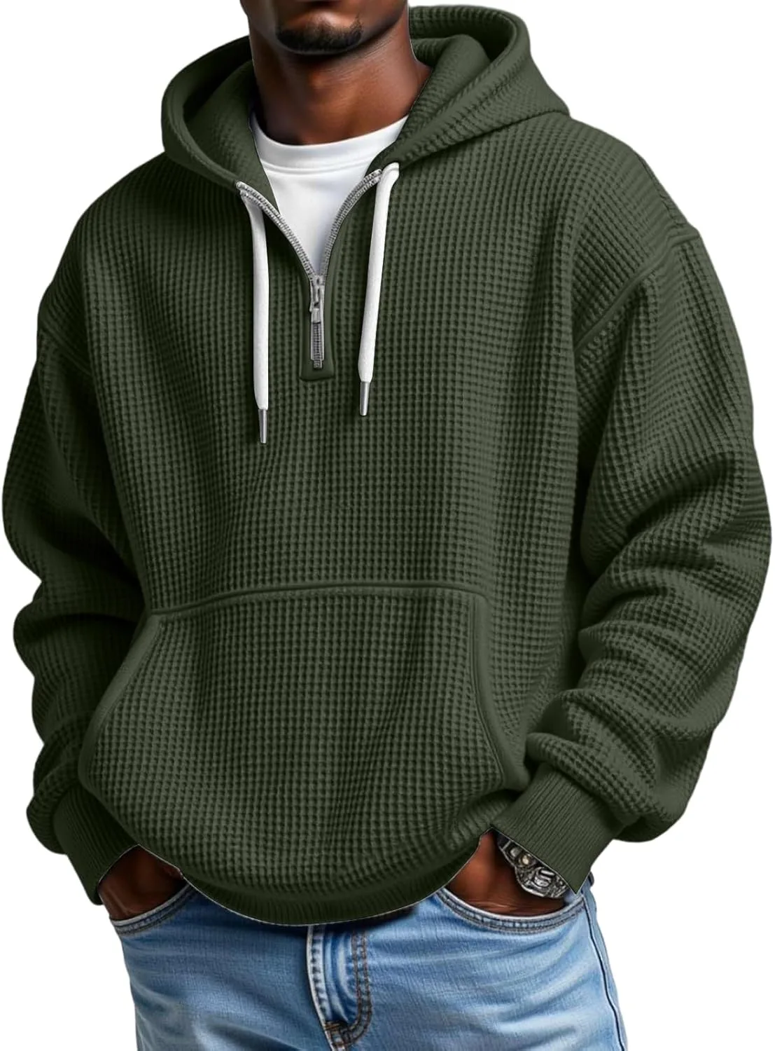 Толстовка с капюшоном Oversized Quarter Zip Pullover для мужчин Big And Tall OKDNAJDD
Толстовка с капюшоном Oversized Quarter Zip Pullover для мужчин Big And Tall OKDNAJDD