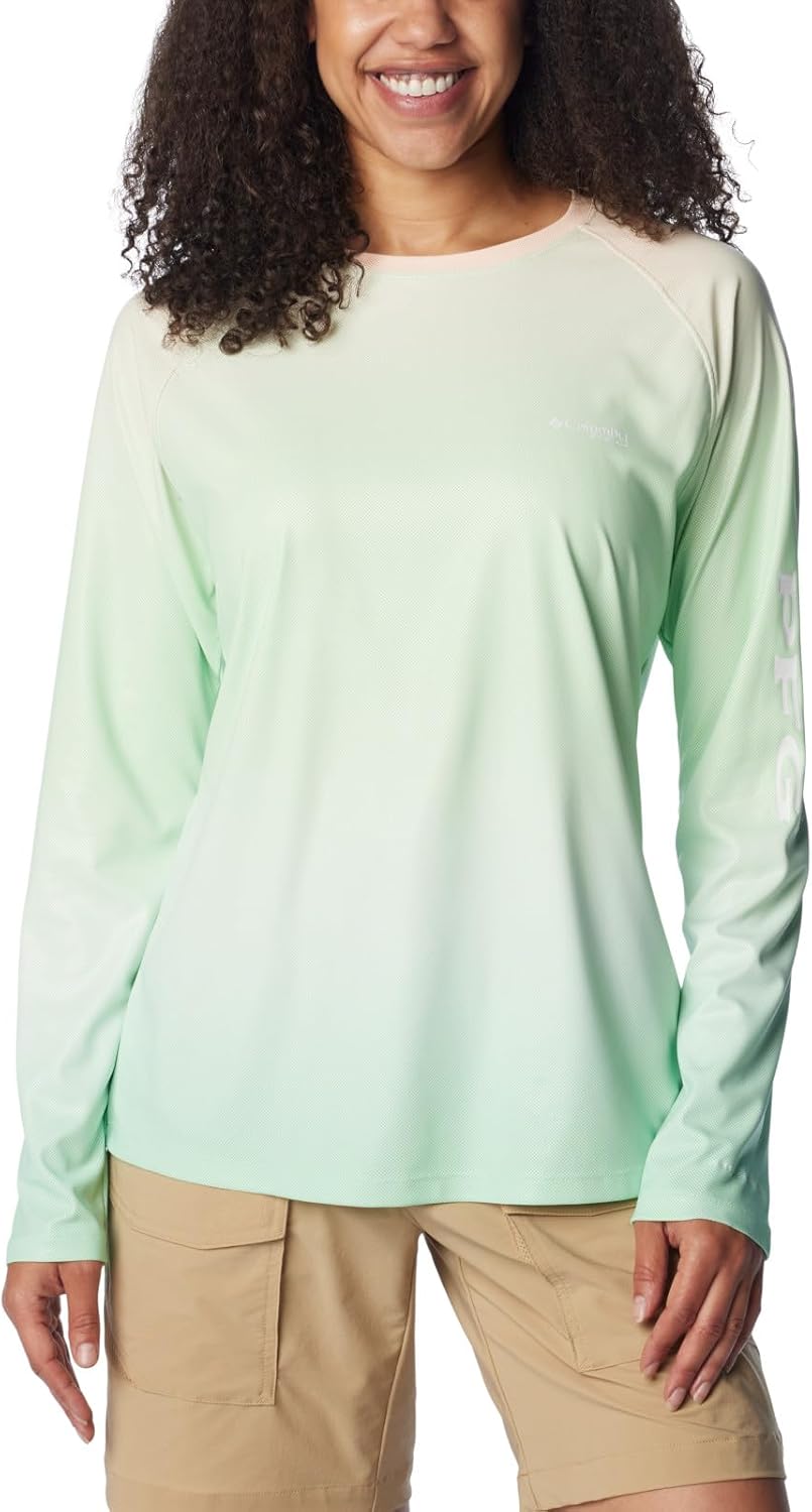 Футболка Columbia Womens Tidal Deflector Long Sleeve, Ocean Mint, Зеленый, Футболка Columbia Womens Tidal Deflector Long Sleeve, Ocean Mint
Футболка Columbia Womens Tidal Deflector Long Sleeve, Ocean Mint, Зеленый, Футболка Columbia Womens Tidal Deflector Long Sleeve, Ocean Mint