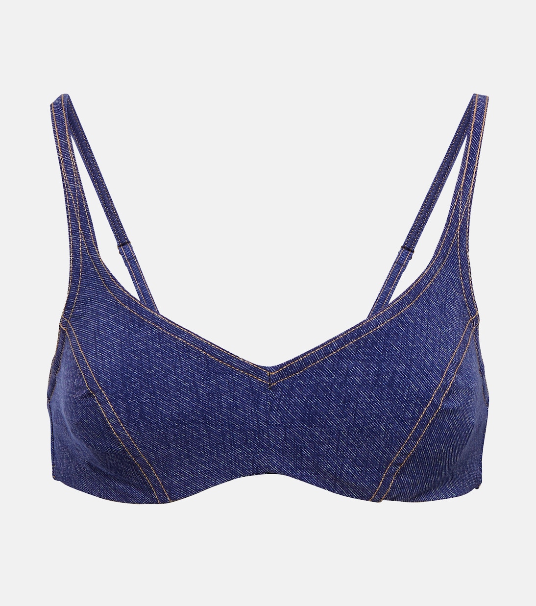 Верх бикини на косточках Indi Karla Colletto, Bue Denim
Верх бикини на косточках Indi Karla Colletto, Bue Denim