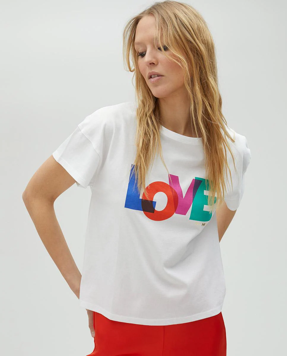 Женская футболка с коротким рукавом и круглым вырезом Lola Casademunt, белый
Женская футболка с коротким рукавом и круглым вырезом Lola Casademunt, белый