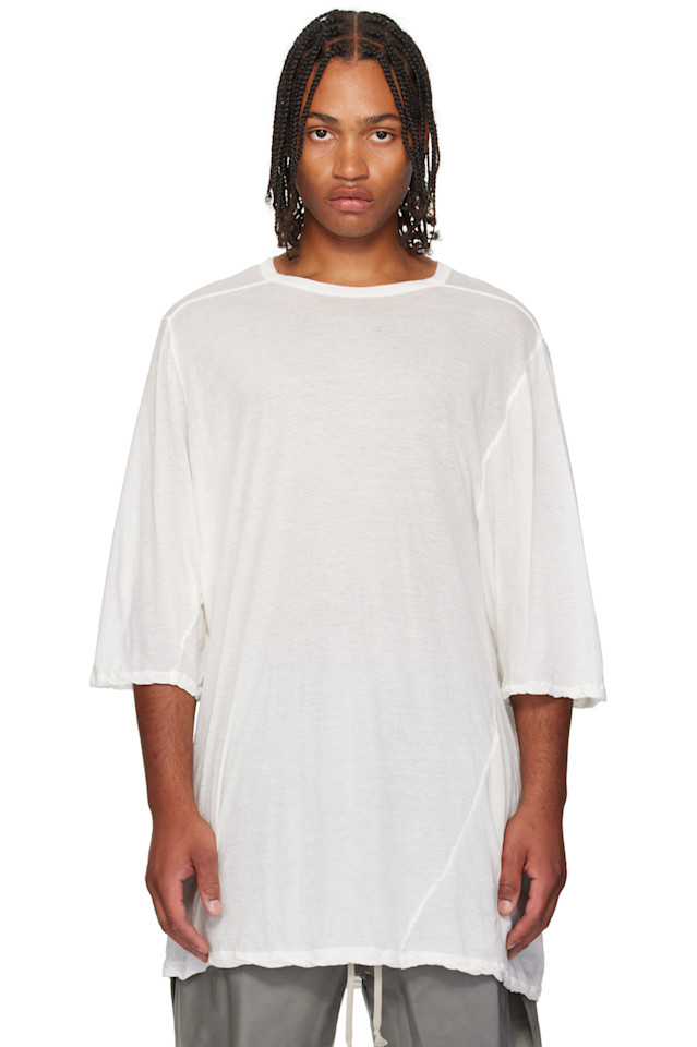 Rick Owens Белая футболка с коротким рукавом "Конкордианс" большого размера
Rick Owens Белая футболка с коротким рукавом "Конкордианс" большого размера