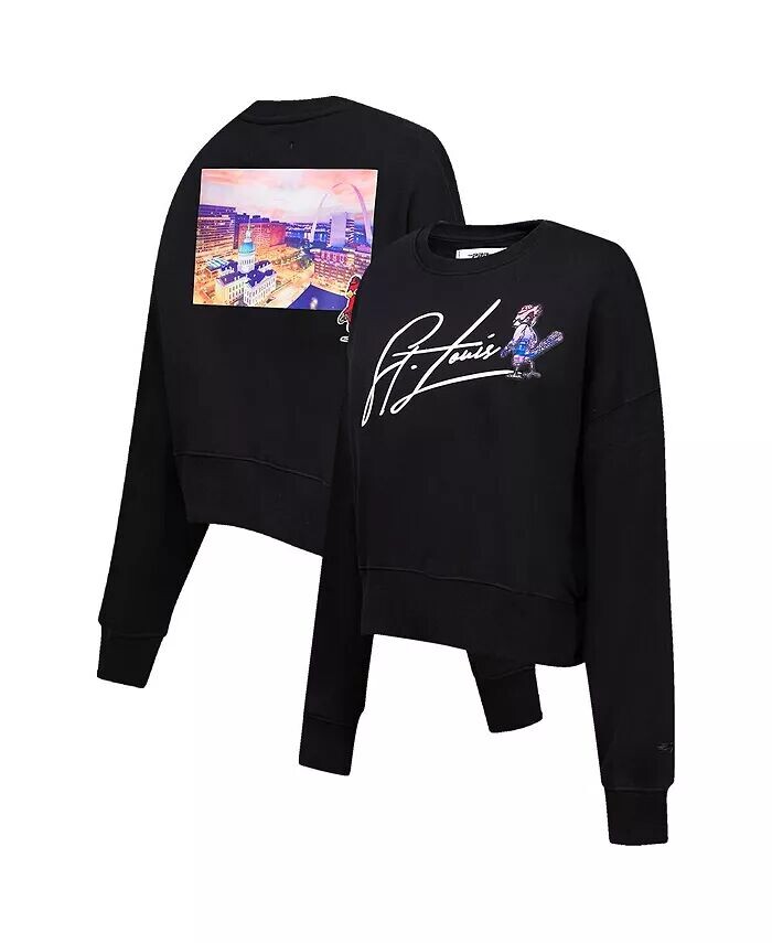 Женский черный пуловер St. Louis Cardinals City Scape свитшот Pro Standard
Женский черный пуловер St. Louis Cardinals City Scape свитшот Pro Standard