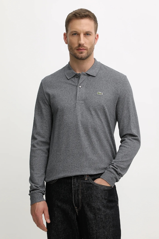 Хлопковый лонгслив Lacoste, серый
Хлопковый лонгслив Lacoste, серый