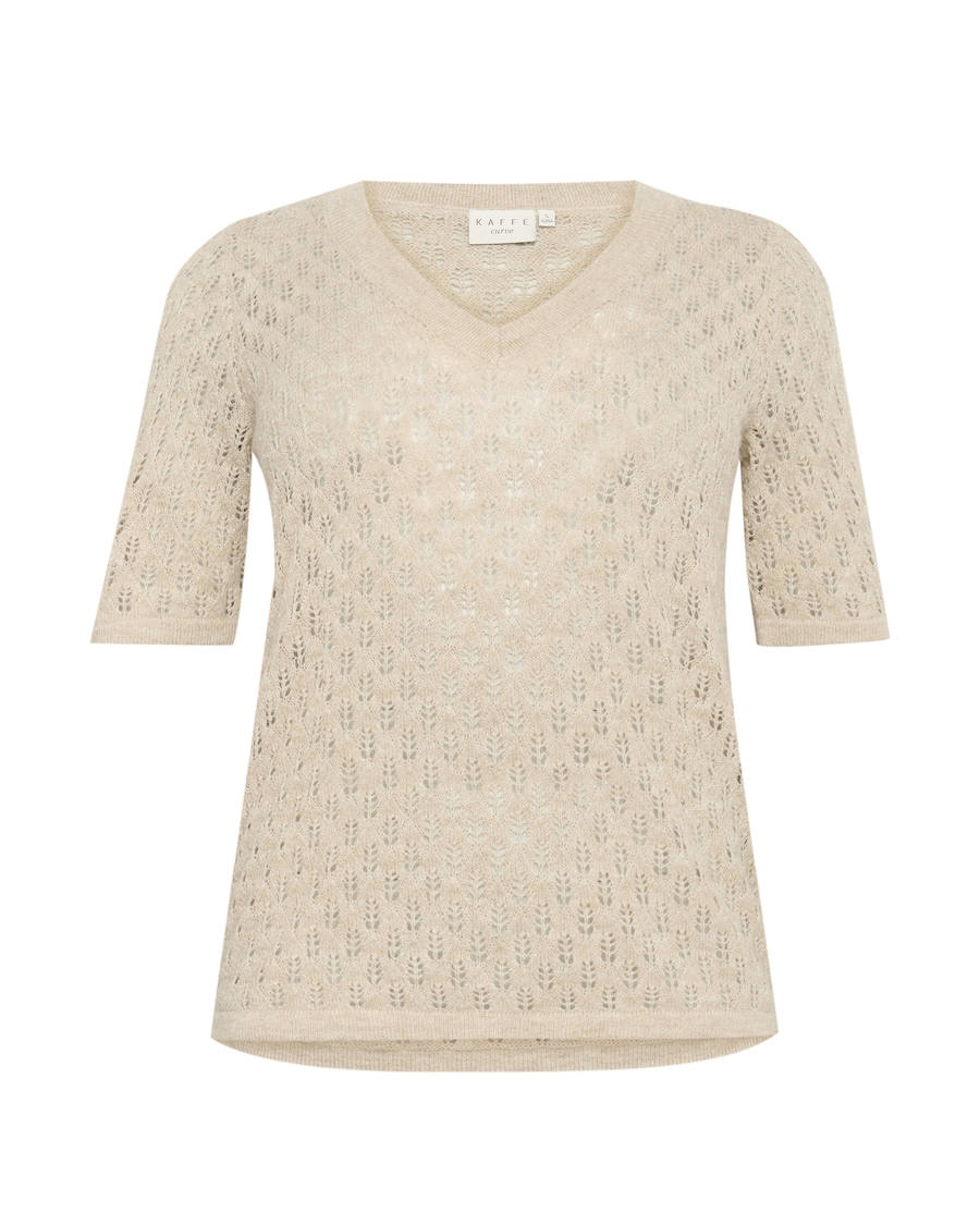 Свитер KAFFE CURVE Loura, светло-бежевый
Свитер KAFFE CURVE Loura, светло-бежевый