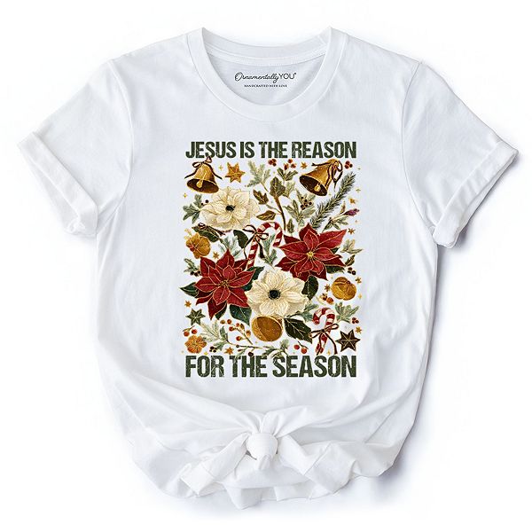 Футболка с рождественским принтом Jesus is the reason for the season Ornamentallyyou, White, Белый, Футболка с рождественским принтом Jesus is the reason for the season Ornamentallyyou, White
Футболка с рождественским принтом Jesus is the reason for the season Ornamentallyyou, White, Белый, Футболка с рождественским принтом Jesus is the reason for the season Ornamentallyyou, White