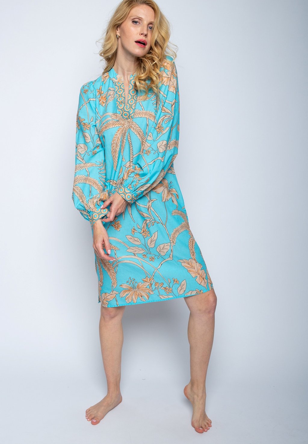 Повседневное платье Emily van den Bergh, мультиколор 
Повседневное платье Emily van den Bergh, мультиколор