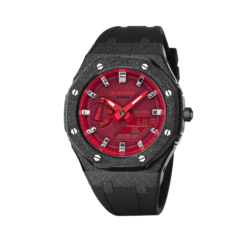 Часы Casio G-Shock Analog-Digital 2100 Series, арт. GA-2100-4A, черно-серебристый/красный
Часы Casio G-Shock Analog-Digital 2100 Series, арт. GA-2100-4A, черно-серебристый/красный