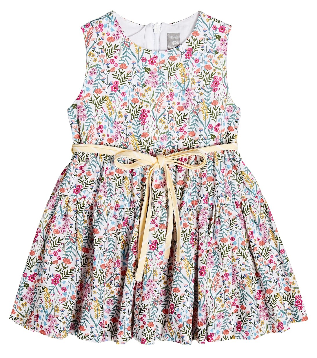 Детское хлопковое платье с цветочным принтом Il Gufo, мультиколор
Детское хлопковое платье с цветочным принтом Il Gufo, мультиколор