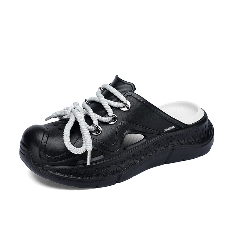 King Jinmai Клоги мужские черно-белые, цвет Black White
King Jinmai Клоги мужские черно-белые, цвет Black White